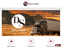 Tablet Screenshot of driverstaff.com